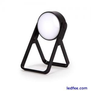 Kikkerland Foldable Portable Spot LED Light Indoor Desk Spotlight Torch Lamp
