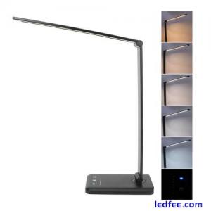 LED Desk Lamp Multifunctional Eye Caring Table Lamps Light with USB Cable for