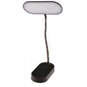 Desk Lamp LED USB Rechargeable Adjustable Bright Table Reading Light Black