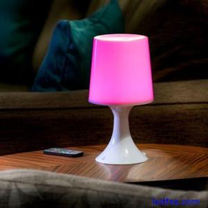 Auraglow Remote Control Colour Changing Wireless LED Mood Light Table Desk Lamp