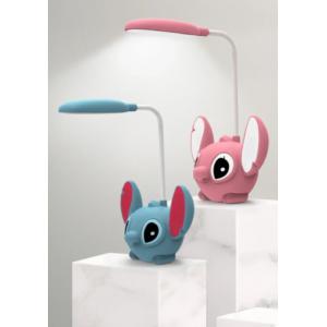 LED Lilo & Stitch Desk Lamp With Pencil Sharpener Foldable Light Cute Desk Light