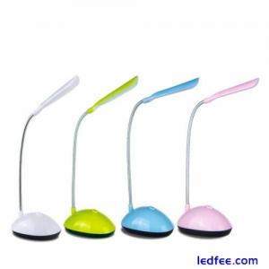 LED Reading Desk Night Light Lamp Flexible Adjustable Portable For Kids Bedroom