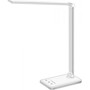LED Desk Lamp, Eye-Caring Table Lamps, Natural Light Protects Eyes, 5 Modes