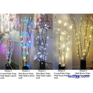 Festival 50 LED Twigs Lights 5 x 115cm Fairy Lights Christmas Home Decorate