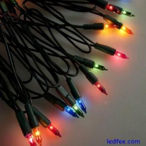 Fairy Lights Clear / Multi Colour Bulbs Christmas Party Xmas Tree Decoration