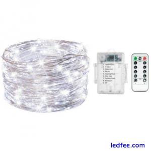 5M 50LED Battery Cooper Wire L...