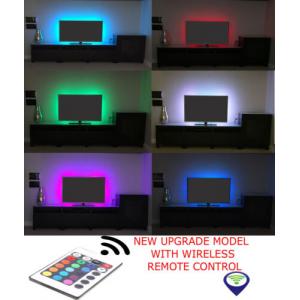 TV USB RGB LED STRIP Back light Color Changing Lighting Kit PC PS4 Linkable LED
