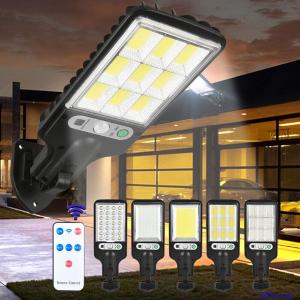 3600W LED Solar PIR Motion Sensor Wall Light Outdoor Street Garden Security Lamp
