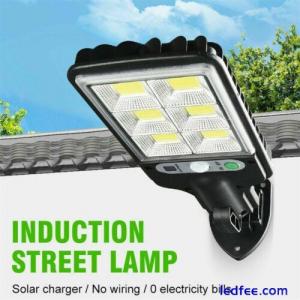 Solar Flood LED-Light Motion Sensor Security Wall Yard Street Outdoor Lamp