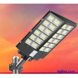 Solar Wall Lights Pathway Motion Sensor 3000W LED Bulb Outdoor Lamp Waterproof