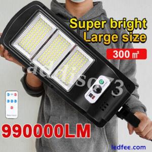 Commercial Solar Street Flood Light LED Lamp Outdoor Area Dusk To Dawn Wall Lamp