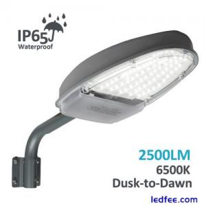 144LED Street Light Commercial Outdoor IP65 Area Security Road Lamp 2500LM