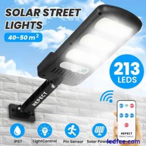 990000LM Solar Street Light Commercial Dusk To Dawn Outdoor Road Lamp Waterproof