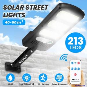 990000LM LED Solar Street Light Commercial Dusk To Dawn Outdoor Road Wall Lamp