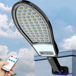 LED Solar Street Flood Light Motion Sensor Outdoor Garden Patio Road Wall Lamp