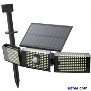 36000LM LED Solar Street Light Commercial Dusk To Dawn Outdoor Road Wall Lamp
