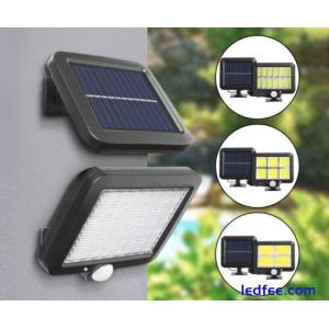 Outdoor Solar LED Wall Light Split Body Sensor Light Garden Yard Street Light