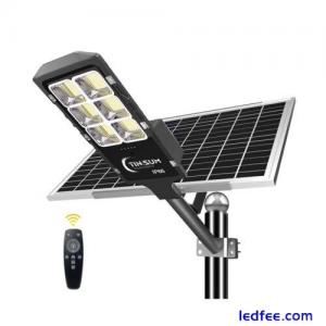 Solar Led Street Lights Outdoor,800w Solar Flood Light Fixture High Lumens Du...