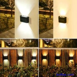 Solar Waterproof Outdoor Wall Lights For Garden Street Balcony Decoration/courty