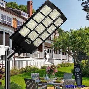 1.5KW Commercial Solar Street Light Flood Lamp Outdoor Area Dusk To Dawn Wall