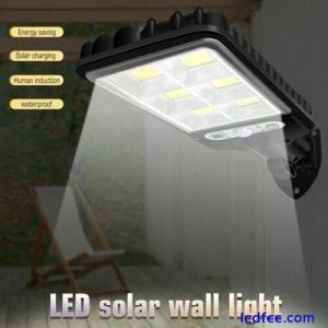 1000000LM LED Solar Motion Sensor Light Bright Garden Outdoor Street Wall Lamp