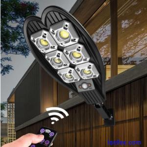 Remote Control Outdoor Solar Yard Light Human Sensing LED Street Lamp