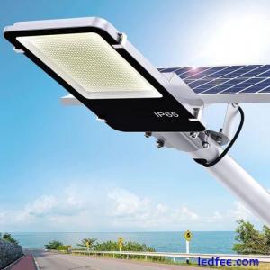 2000W Solar Power Commercial Solar Street Light Dusk to Dawn Road Pole+Remote