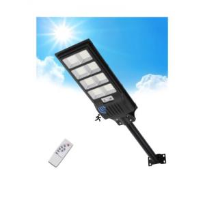 papasbox Solar Street Light 400W - 6500K LED Solar Power Street Lights with P...