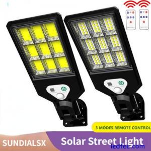 1000W LED Solar PIR Motion Sensor Wall Light Outdoor Street Garden Security Lamp