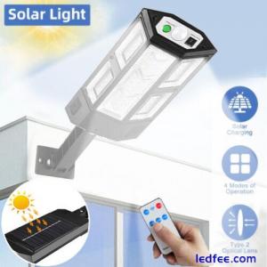 Commercial Luz Solar Street Flood Light Lamp Outdoor Area Dusk To Dawn Wall Lamp