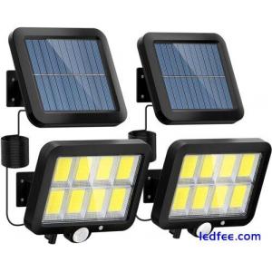 2PCS Solar Street Light Outdoo...