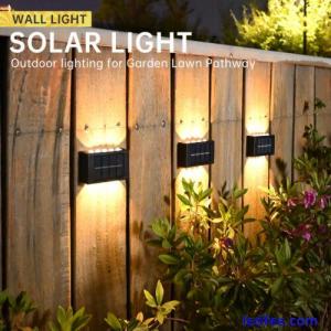 Outdoor Solar Deck Light Path Garden Patio Pathway Stairs Step Fence Wall Lamp