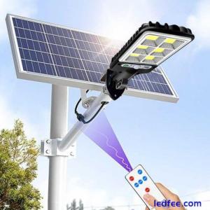 1200W LED Solar Flood Light PIR Solar Street Lights Outdoor Dusk to Dawn & 2024
