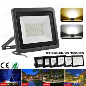 10W-200W Led Floodlight Outside Ligh Security Flood Light Outdoor Garden Lamp