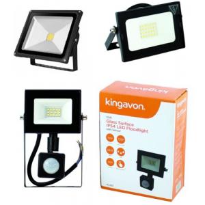 LED Floodlight PIR Sensor Motion 10/20/30 Outdoor Garden Security Flood Light UK