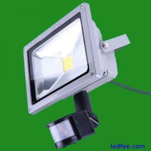 20W LED Security PIR Sensor (2700K or 6500K) IP65 Waterproof Outdoor Flood Light