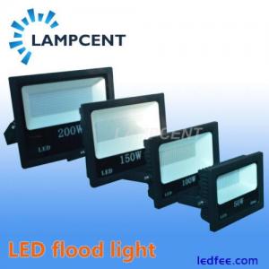 1-2PCS/Pack 50W 100W 150W 200W LED Flood Light Waterproof IP66 Outdoor Wall Lamp
