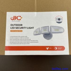 JJC 4600LM 3 Head Dusk to Dawn Security Flood Light, 40W LED, 5700K, IP65