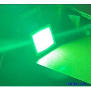10w Green LED Flood Light IP65 Outdoor Use * Vibrant Bright Colour * BARGAIN! *