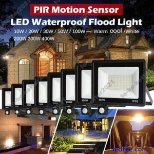 10W-400W LED Flutlicht Outdoor Garten PIR Sensor Bewegung Sicherheit Flutlicht