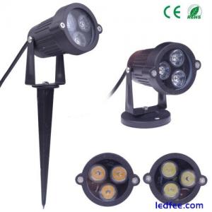 9W LED Outdoor Landscape Light Garden Wall Yard Path Pond Flood Waterproof Lamps