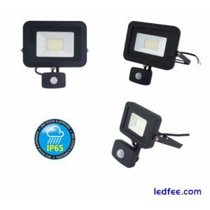 Outdoor PIR Floodlights IP65 Motion Sensor Garden LED Security 10W/30W/50W Light