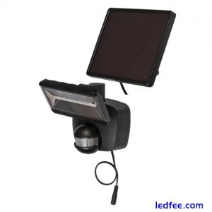 Brennenstuhl Solar Powered PIR Motion Sensor LED Outdoor Security Flood Light