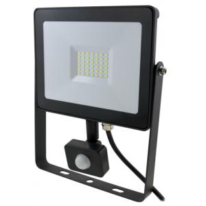 12 x 30w PIR LED Flood Lights 6000K Daylight IP65 Compact Slim Bulk Joblot