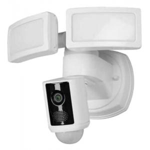 Feit Electric LED Dual Head Motion Sensor Floodlight with Security Camera