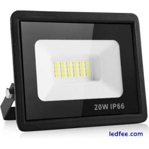 20W LED Floodlight Security Flood Lights IP65 Outdoor Garden Lamp