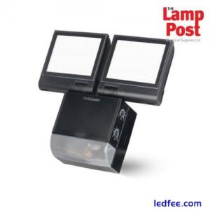 Timeguard LED200PIRBP 17W LED Compact Floodlight Twin Flood With PIR – Black