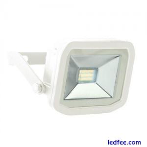 Slim 8Watt White External LED Security Floodlight Garden Flood Light IP65 