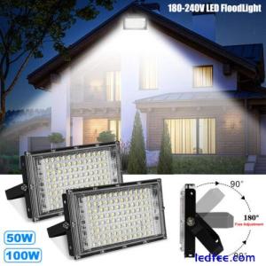 50/100W LED Fluter Floodlight ...