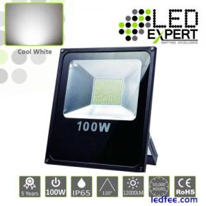 LED Expert 100w LED Flood Light Security 5 Year Warranty IP65 Cool White CE RoHS